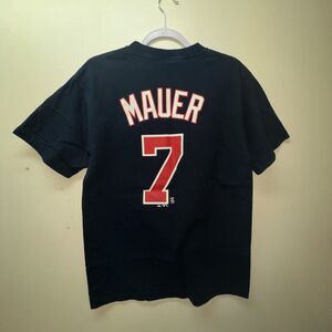 Joe Mauer — Minnesota Twins Majestic Jersey Shirt — Size Men’s Medium
